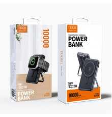 УМБ Power Bank WUW TUGII Y05W 10000mAh PD22.5W з бездротовою зарядкою (with cable Type-C+Lightning) + Watch charger та підставкою