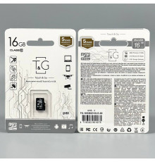 Карта пам'яті T&G 16Gb (UHS-3) 10 Class без адаптера