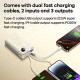 УМБ Power Bank Remax FCP-12 10000mAh PD20W+22.5W (with cable Type-C+Lightning)