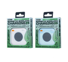 УМБ Power Bank Remax RPP-152 10000mAh PD20W з бездротовою зарядкою (with cable Type-C+Lightning)