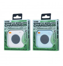 УМБ Power Bank Remax RPP-152 10000mAh PD20W з бездротовою зарядкою (with cable Type-C+Lightning)
