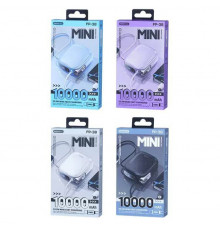 УМБ Power Bank Remax FP-38 10000mAh Morningstar 22.5W (with cable Type-C+Lightning)