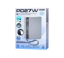 УМБ Power Bank Remax FP-5 Protector 60000mAh PD27W з ліхтарем