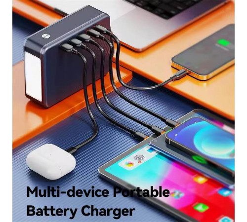 УМБ Power Bank Remax FP-5 Protector 60000mAh PD27W з ліхтарем