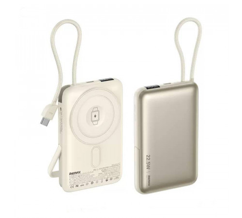 УМБ Power Bank Remax MC-01 10000mAh 22.5W з бездротовою зарядкою та підставкою (with cable Type-C)