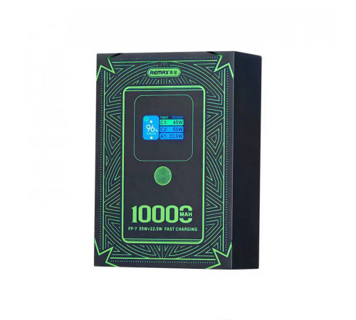 УМБ Power Bank Remax FP-7 Dinba color screen 10000mAh PD55W+22.5W