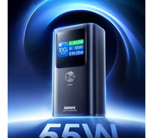 УМБ Power Bank Remax FP-7 Dinba color screen 10000mAh PD55W+22.5W