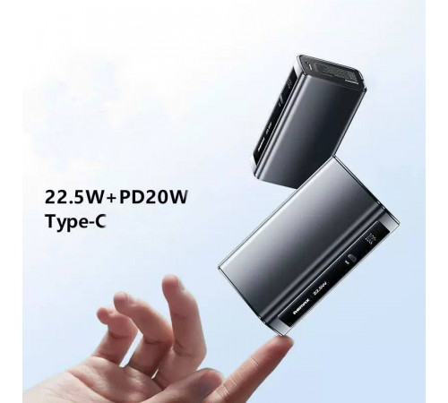 УМБ Power Bank Remax FP-12 Aluminum Alloy 10000mAh PD20W+22.5W
