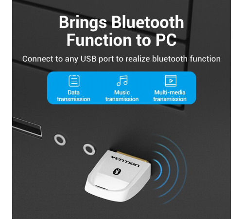 Адаптер Vention USB Bluetooth5.0 Adapter White (CDSW0) (CDSW0)