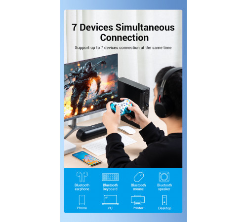 Адаптер Vention USB Bluetooth5.0 Adapter White (CDSW0) (CDSW0)