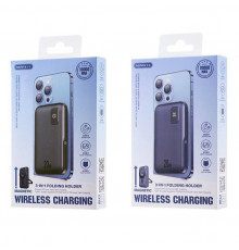 УМБ Power Bank Remax RPP-695 10000mAh PD20W+22.5W з бездротовою зарядкою та підставкою