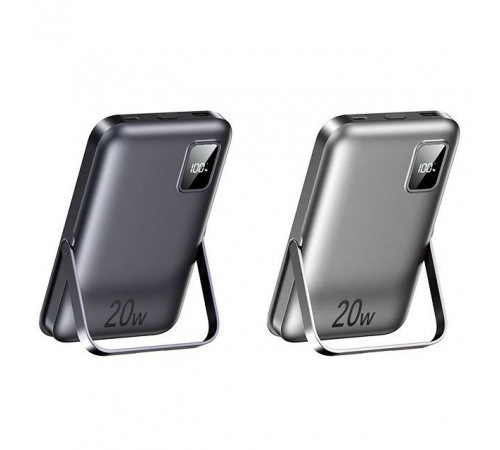 УМБ Power Bank Remax RPP-695 10000mAh PD20W+22.5W з бездротовою зарядкою та підставкою