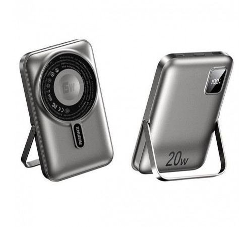 УМБ Power Bank Remax RPP-695 10000mAh PD20W+22.5W з бездротовою зарядкою та підставкою