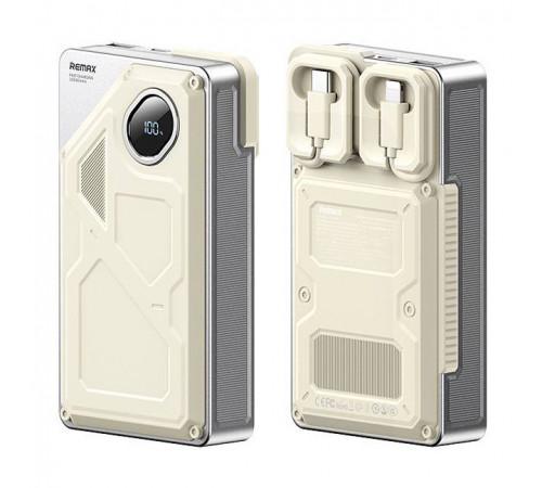 УМБ Power Bank Remax FCP-28 20000mAh PD20W+22.5W (with cable Type-C+Lightning)