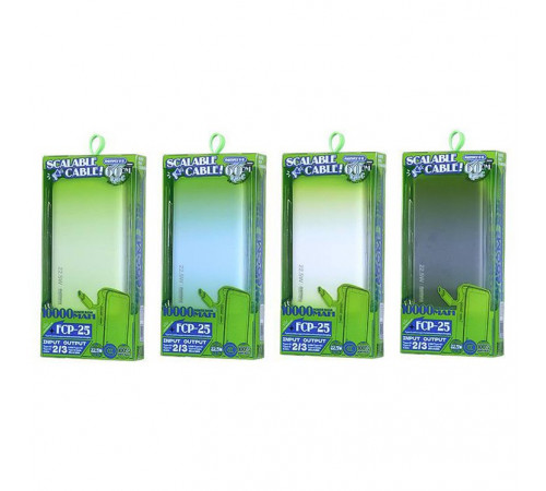УМБ Power Bank Remax FCP-25 10000mAh 22.5W (with cable Type-C)
