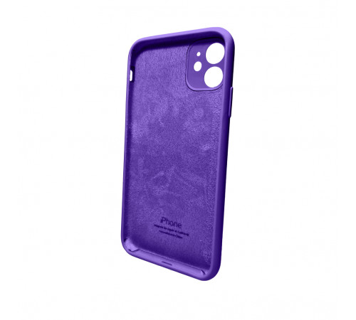 Чохол для смартфона Silicone Full Case AA Camera Protect for Apple iPhone 11 Pro Max кругл 54,Amethist (FullAAKPi11PM-54)