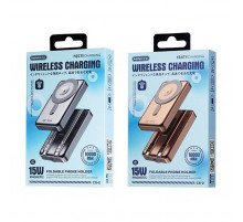 УМБ Power Bank Remax CX-2 10000mAh PD20W з бездротовою зарядкою та підставкою (with cable Type-C+Lightning)