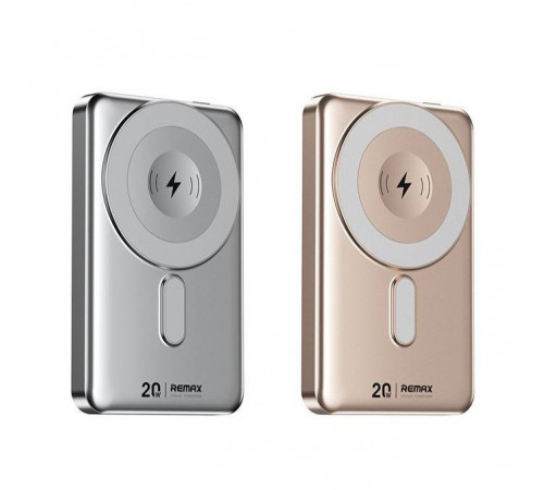 УМБ Power Bank Remax CX-2 10000mAh PD20W з бездротовою зарядкою та підставкою (with cable Type-C+Lightning)