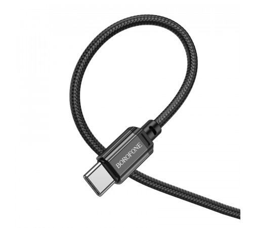 Data Cable Borofone BX87 Sharp Type-C to Type-C 60W 1m