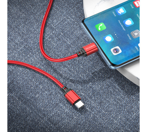 Data Cable Borofone BX87 Sharp Type-C to Type-C 60W 1m