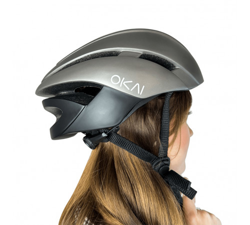 Захисний шолом OKAI (L) Grey (56-62см) (OKAIRH-LG)