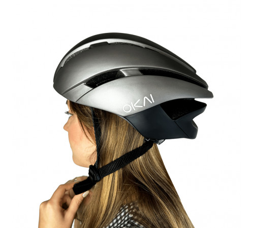 Захисний шолом OKAI (L) Grey (56-62см) (OKAIRH-LG)