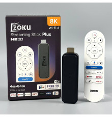 Android TV Stick Zoku H2 Pro Plus 8K WiFi 6G+BT5.4, Android 14.0 (4Gb+64Gb)