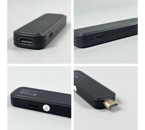 Android TV Stick Zoku H2 Pro Plus 8K WiFi 6G+BT5.4, Android 14.0 (4Gb+64Gb)