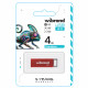 Флеш-накопичувач Wibrand USB 2.0 Chameleon 4Gb Red (WI2.0/CH4U6R)