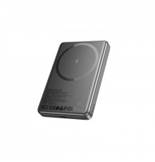 Зовнішній акумулятор HOCO Q26A Joy PD20W magnetic fast charging power bank(10000mAh) metal gray (6942007624053)