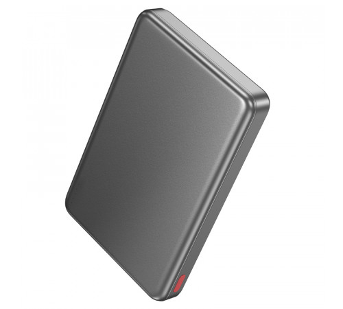 Зовнішній акумулятор HOCO Q26A Joy PD20W magnetic fast charging power bank(10000mAh) metal gray (6942007624053)
