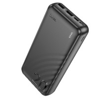 Зовнішній акумулятор HOCO J123A Element power bank(20000mAh) Black (6942007612067)