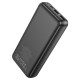Зовнішній акумулятор HOCO J123A Element power bank(20000mAh) Black (6942007612067)