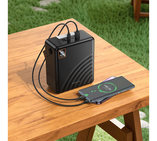 УМБ Power Bank Borofone BJ85 100000mAh Myriad 22.5W+PD20W з ліхтарем
