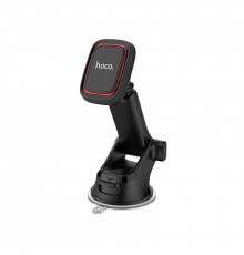 Автотримач для телефона HOCO CA42 Cool Journey in-car dashboard holder with stretch rod Black/Red (6957531093237)