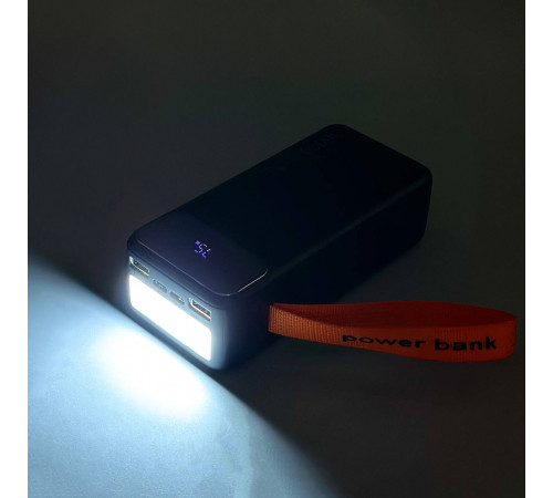 УМБ Power Bank TUGII WUW Y300 30000mAh PD22.5W+QC3.0 (with cable Type-C+Lightning) з ліхтарем