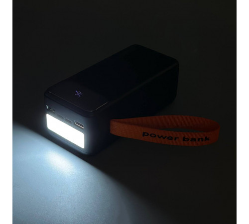 УМБ Power Bank TUGII WUW Y400 40000mAh PD22.5W+QC3.0 (with cable Type-C+Lightning) з ліхтарем