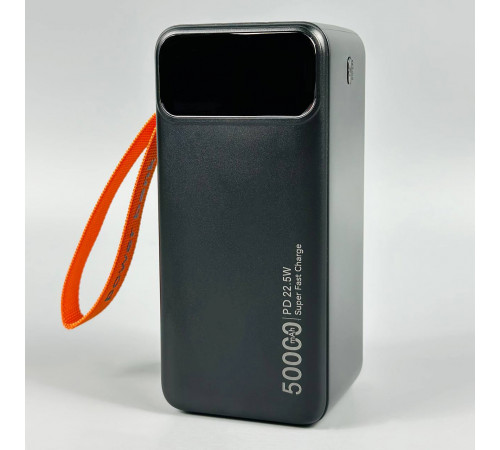 УМБ Power Bank TUGII WUW Y500 500000mAh PD22.5W+QC3.0 (with cable Type-C+Lightning) з ліхтарем