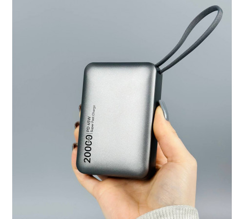 УМБ Power Bank TUGII WUW Y245 20000mAh PD45W (with cable Type-C+Lightning)