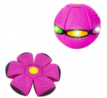 М’яч-трансформер Flat Ball Disc (рожевий)