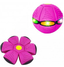 М’яч-трансформер Flat Ball Disc (рожевий)