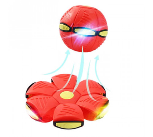 М’яч-трансформер Flat Ball Disc (червоний)