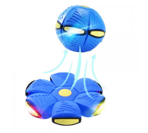 М’яч-трансформер Flat Ball Disc (синій)