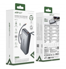 УМБ Power Bank AceFast M34 20000mAh PD45W (with cable Type-C)
