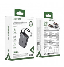 УМБ Power Bank AceFast  M28 10000mAh 22.5W (with cable Type-C to Type-C)