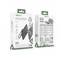 УМБ Power Bank AceFast M30 5000mAh Magnetic PD20W з бездротовою зарядкою (with cable Type-C to Type-C)