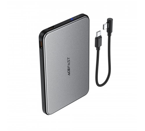 УМБ Power Bank AceFast M30 5000mAh Magnetic PD20W з бездротовою зарядкою (with cable Type-C to Type-C)