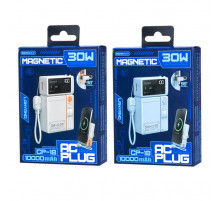 УМБ Power Bank Remax CP-18 Lanyard 10000mAh PD30W+22.5W з бездротовою зарядкою та підставкою (with cable Type-C to Lightning)