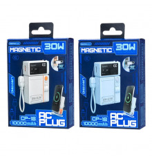 УМБ Power Bank Remax CP-18 Lanyard 10000mAh PD30W+22.5W з бездротовою зарядкою та підставкою (with cable Type-C to Lightning)