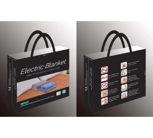 ЭЛЕКТРОПРОСТЫНЬ    60*135  , разноцветные полосы    148-2   (25)